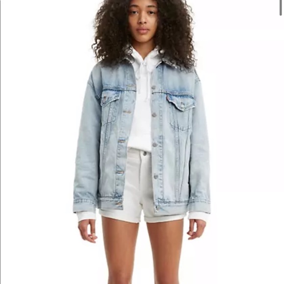LEVI’S White Mid-Length Short | Ice | 26 - Picture 1 of 3